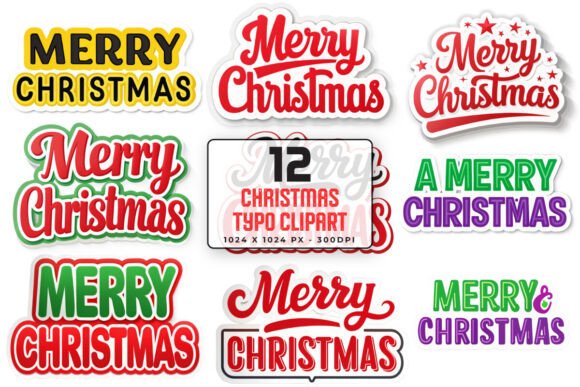 Download Merry Christmas Sticker Designs - Sticker designs Collection