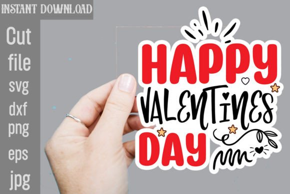 Download Happy Valentine's Day SVG Sticker Designs - Sticker designs Collection