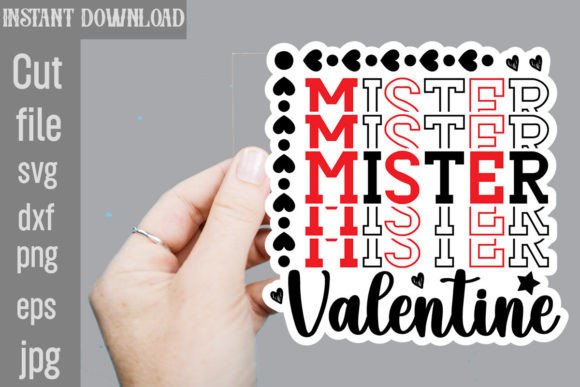 Download Mister Valentine SVG Sticker Designs - Sticker designs Collection