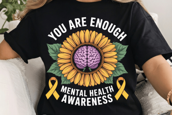 Download You Are Enough, Sunflower Brain PNG - Flower Collection